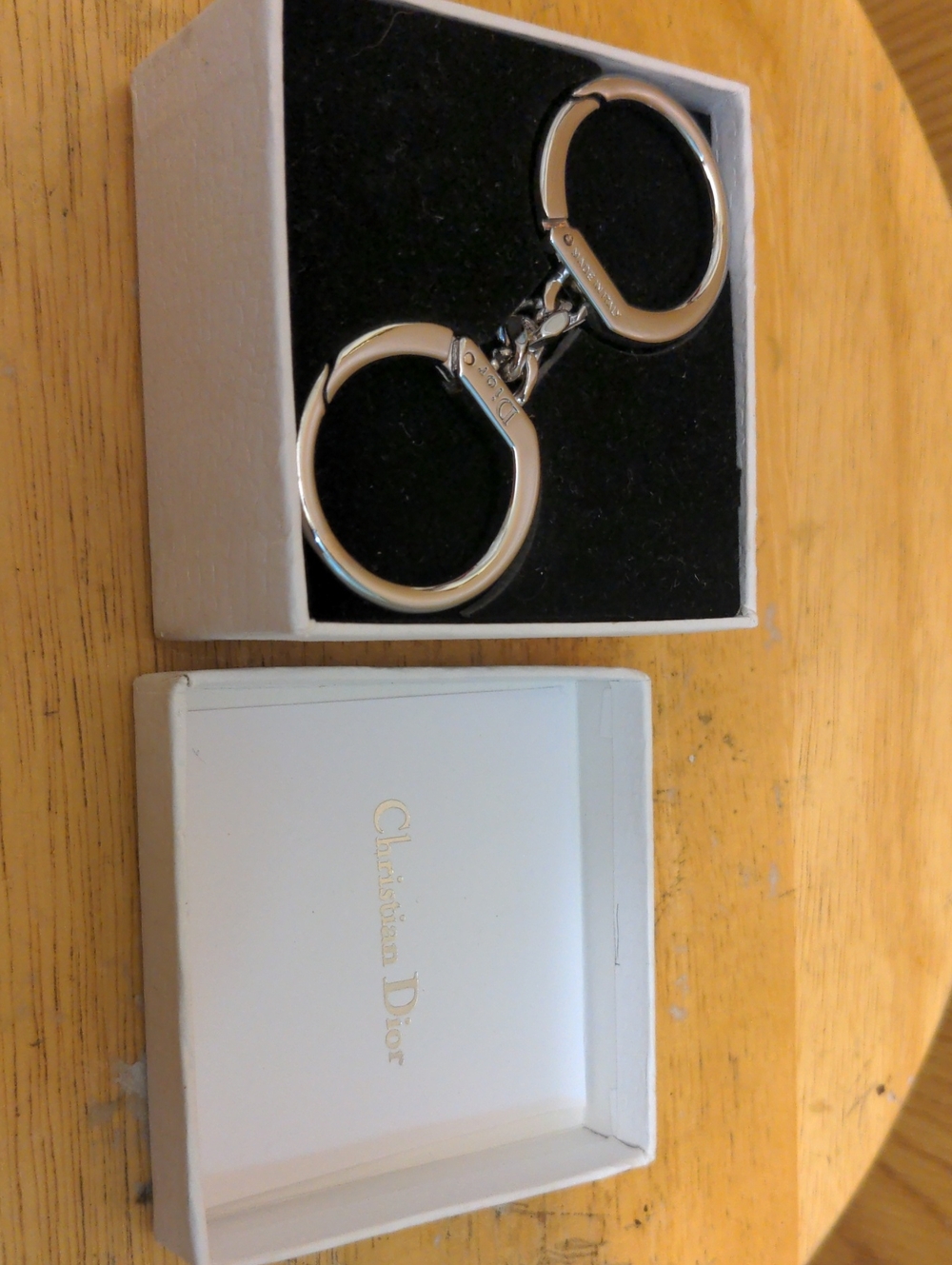 Vintage Dior Handcuff Keyring